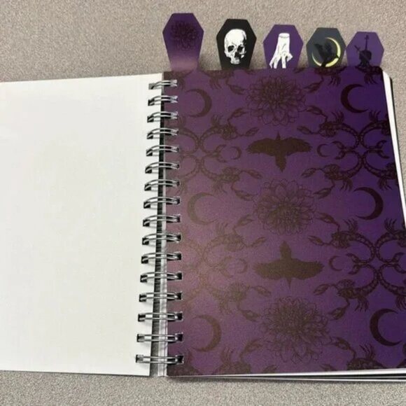9. Wednesday Spiral Notebook NWT - Picture 2 of 8